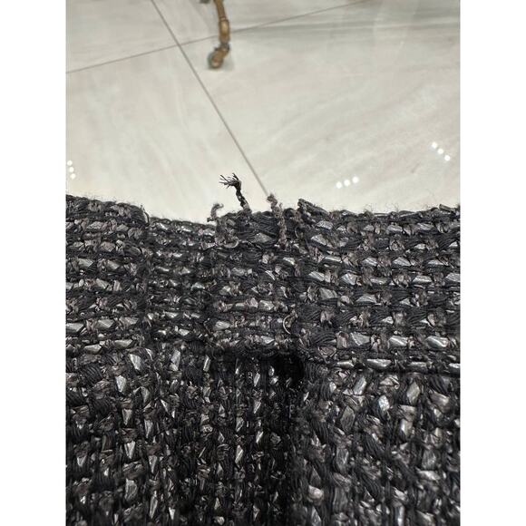 CHANEL 2014 Black Tweed Mid-Length Skirt - Size 36FR - Picture 7 of 7